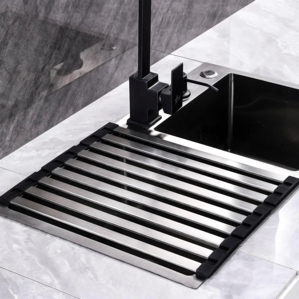 Egouttoir pour evier pliable