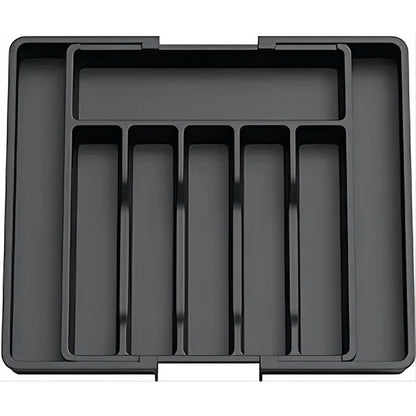 Organisateur de tiroir noir gain de place cuisine