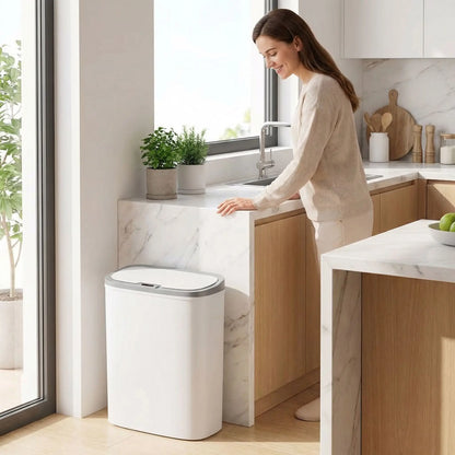 Poubelles de cuisine compacte et élégante
