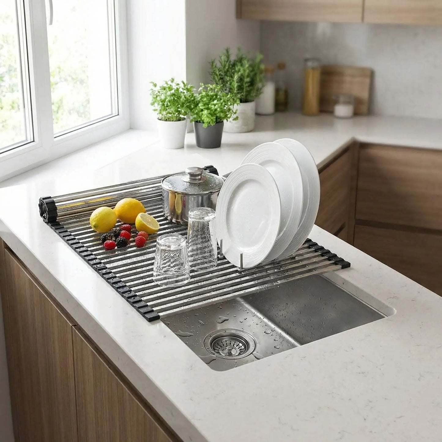 egouttoir pour evier polyvalent