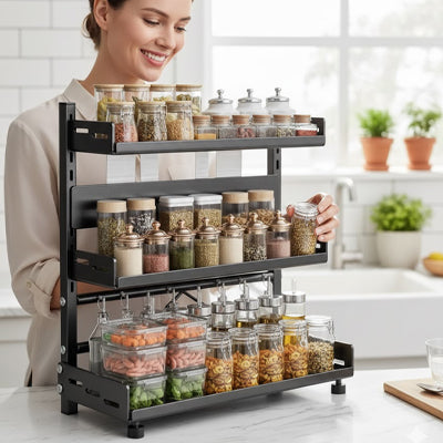 Étagère à épices tablettes modulables