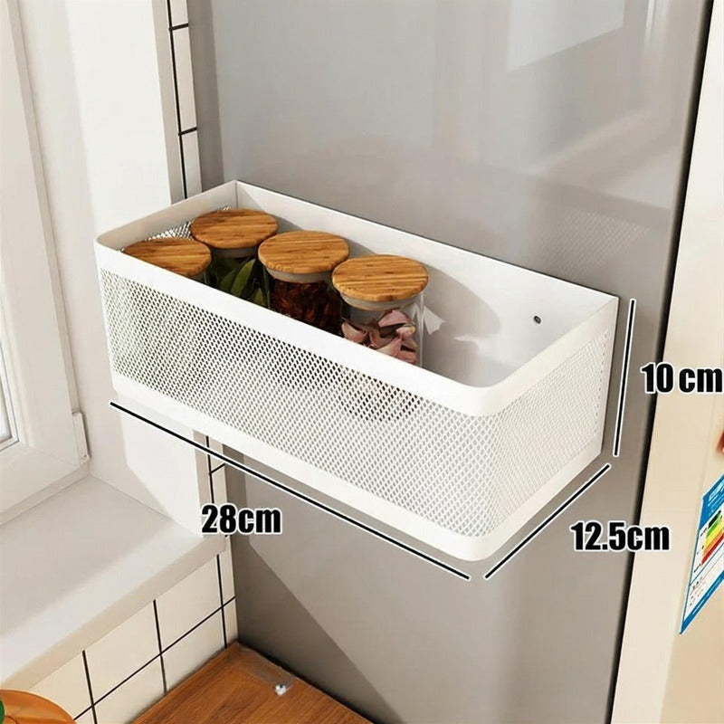 étagère pour cuisine magnétique blanc grande taille épices
