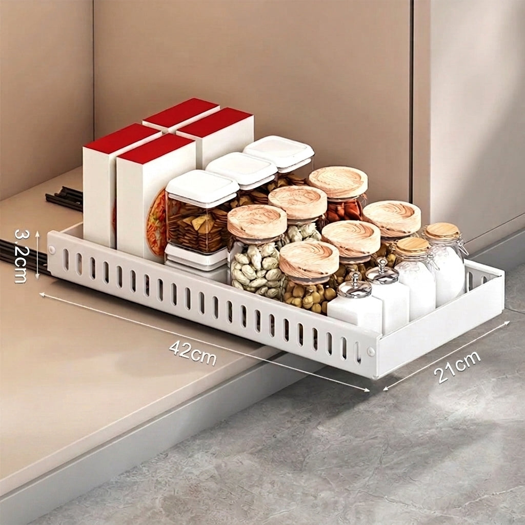 ORGANISATEUR DE CASSEROLES | Rangement Placard Sans Perçage Glissio™