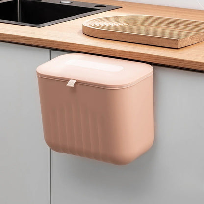 Poubelle sous évier petit rose accessoire cuisine