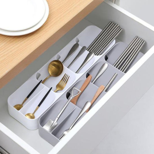 Range couvert multi compartiments rangement tiroir cuisine