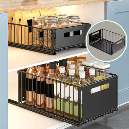 Tiroir coulissant placard rangement complet organisation cuisine
